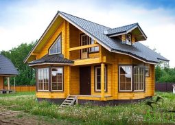 Дом из клееного бруса  в подмосковье 2